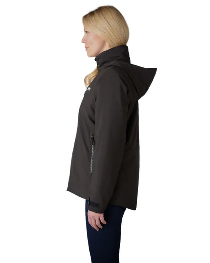 Black Coloured Musto Womens Br1 Primaloft Midlayer Jacket on white background 