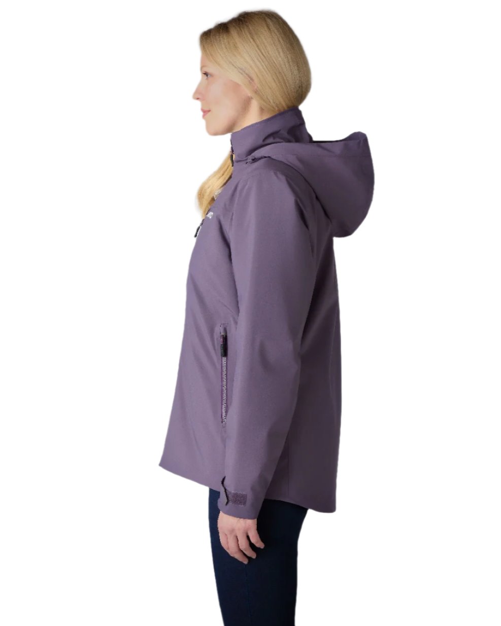 Mulberry Coloured Musto Womens Br1 Primaloft Midlayer Jacket on white background 