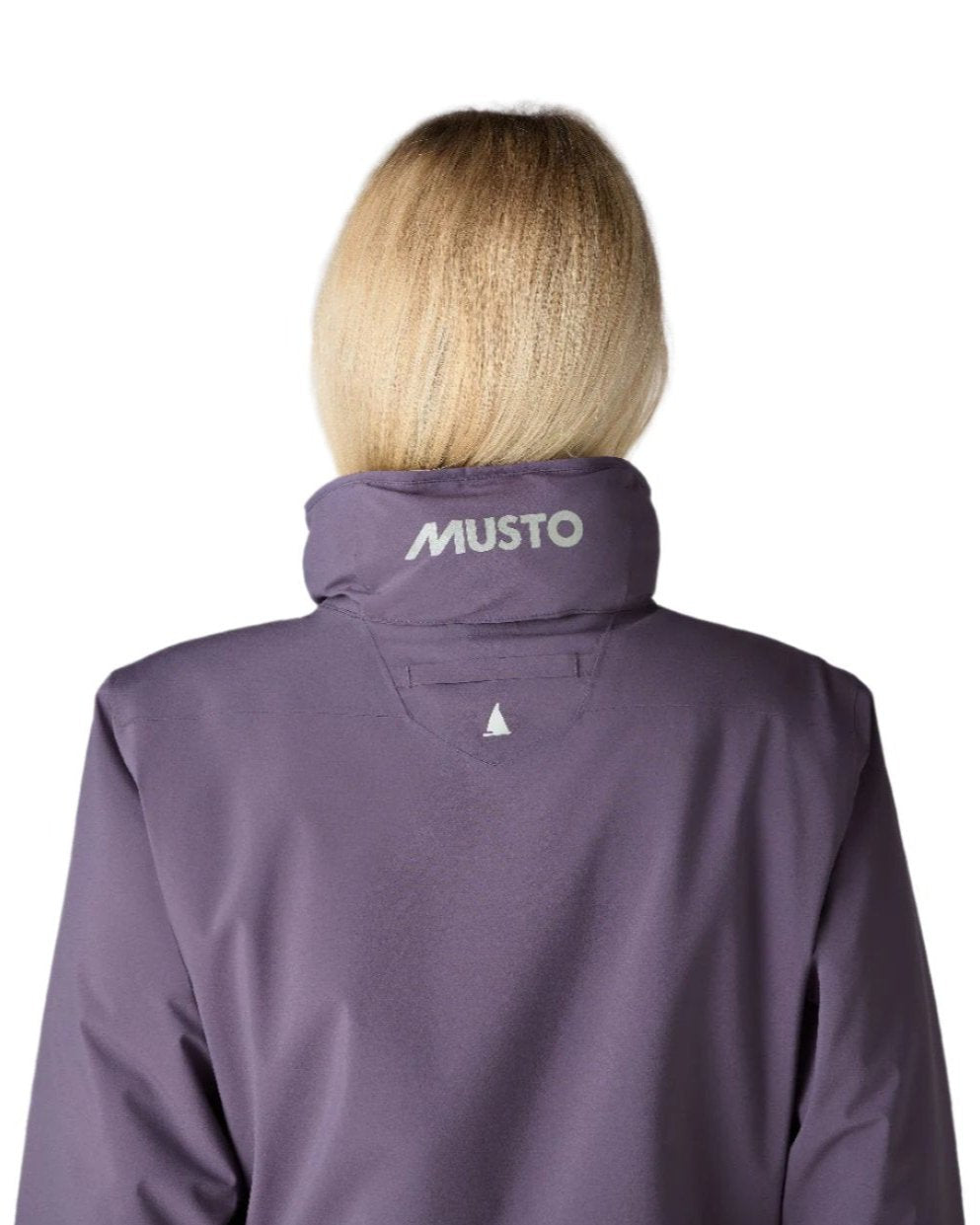 Mulberry Coloured Musto Womens Br1 Primaloft Midlayer Jacket on white background 