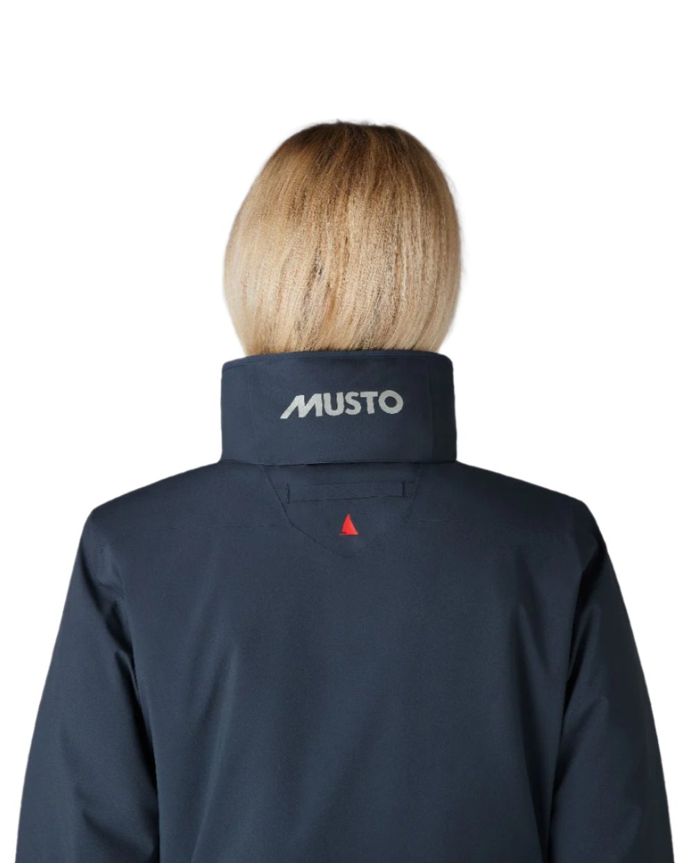 True Navy Coloured Musto Womens Br1 Primaloft Midlayer Jacket on white background 