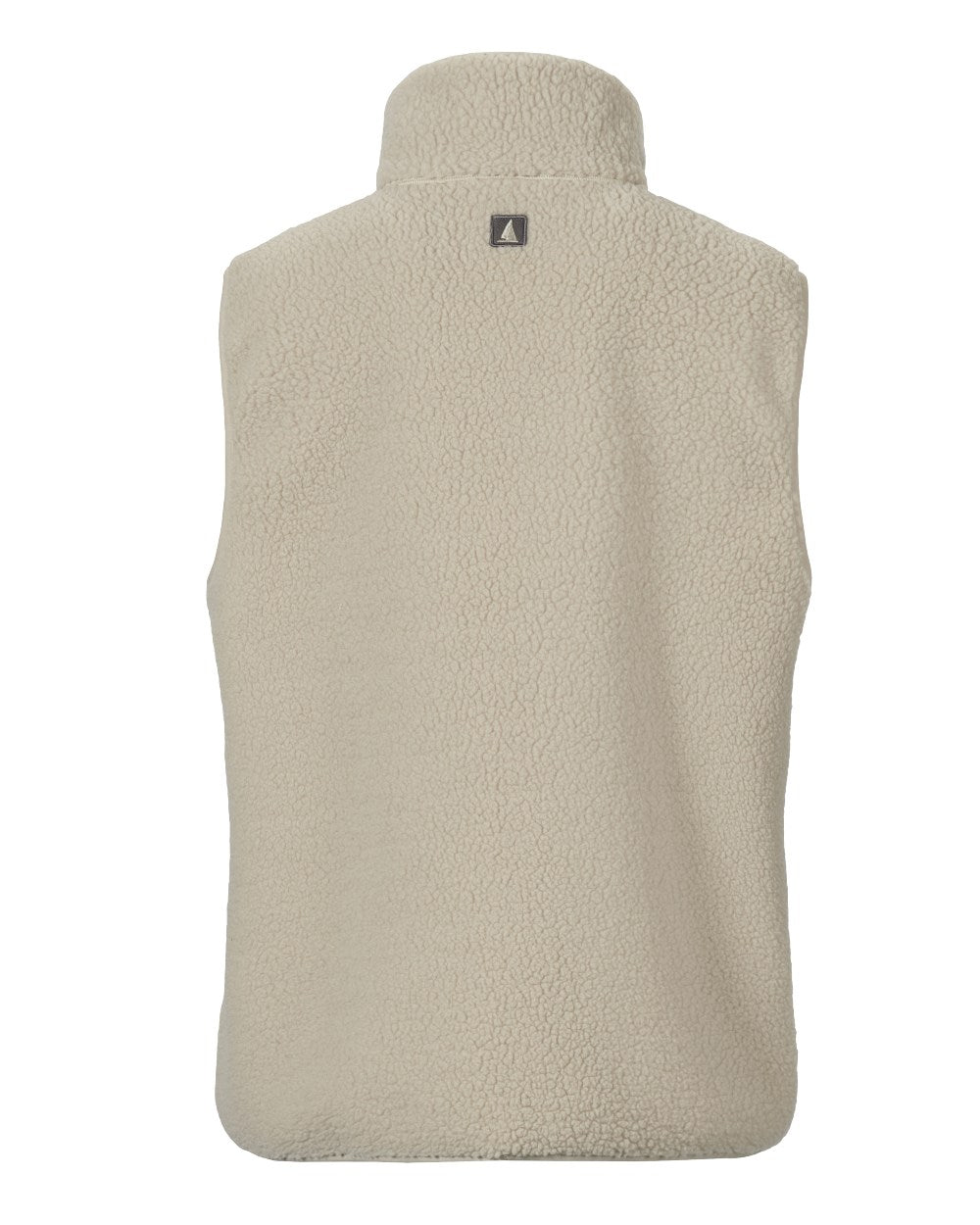 Pure Cashmere Coloured Musto Womens Cover Deep Pile Fleece Vest on white background 