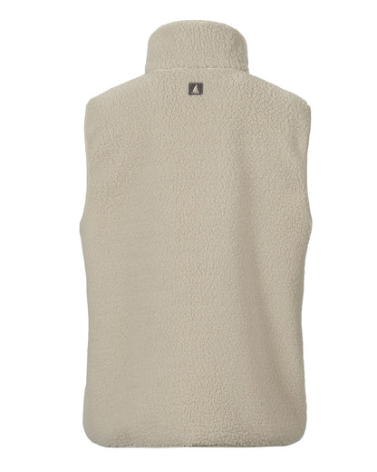 Pure Cashmere Coloured Musto Womens Cover Deep Pile Fleece Vest on white background 