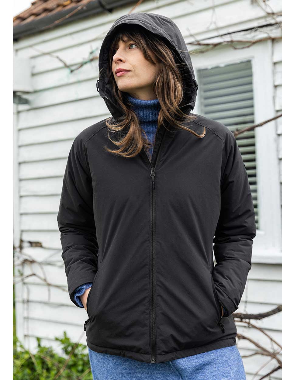 Musto Womens Marina Primaloft Rain Jacket in Black