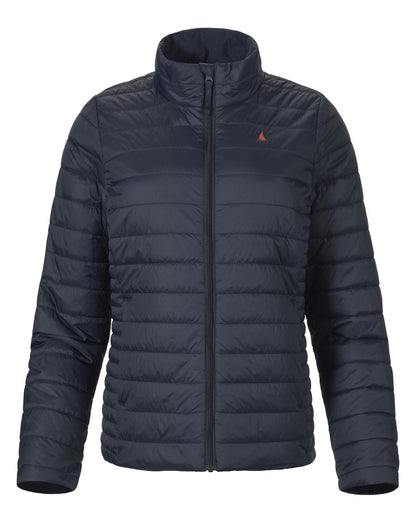 Navy Coloured Musto Womens Original Lite Puffer Jacket on white background 