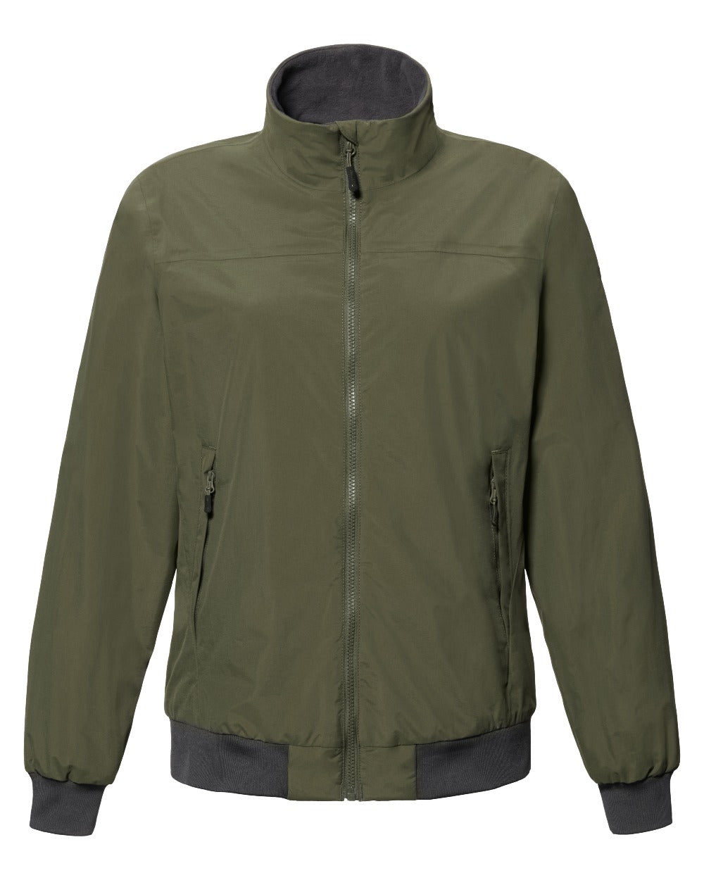 Deep Green coloured Musto Womens Snug Blouson Jacket 2.0 on white background 