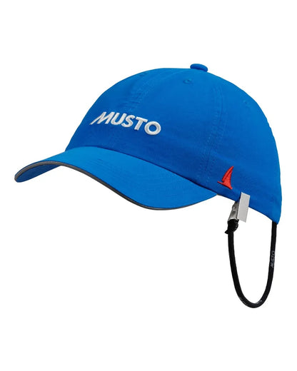 Aruba Blue Coloured Musto Childrens Essential Fast Dry Crew Cap On A White Background 