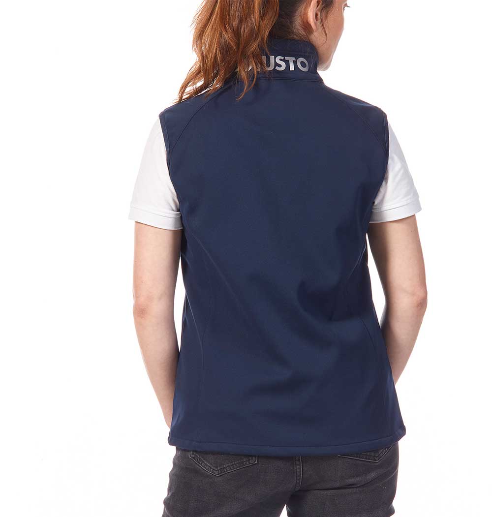 Musto Womens Essential Softshell Gilet in Navy