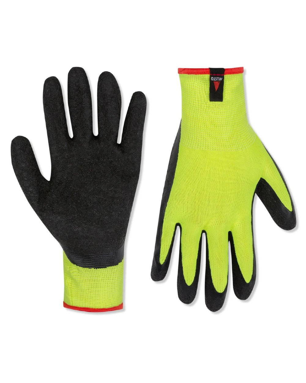 Musto 3 Pack Dipped Grip Gloves in Sulphur Spring Black