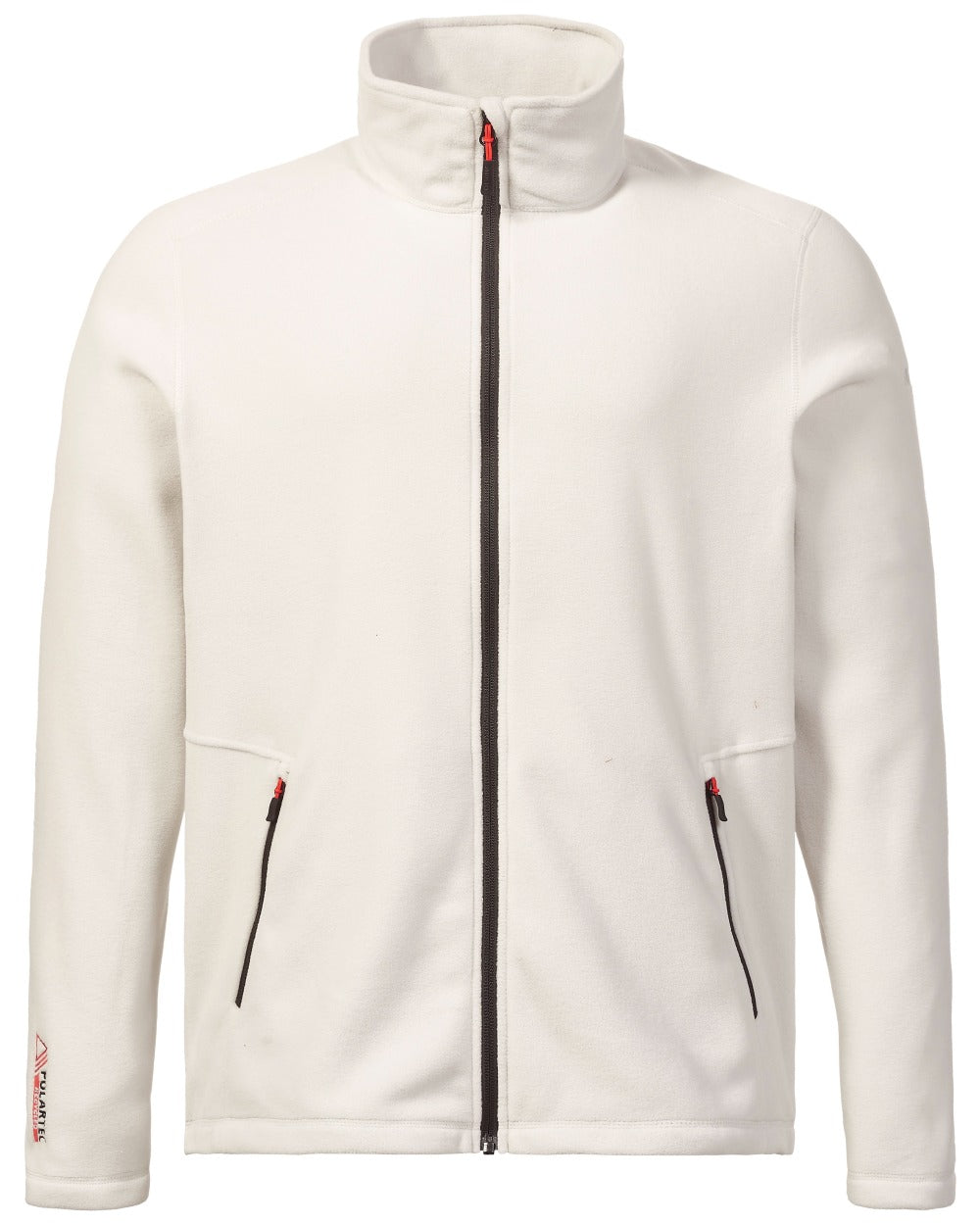 Glacier Grey coloured Musto Corsica Polartec 200gm Fleece 2.0 on White background 