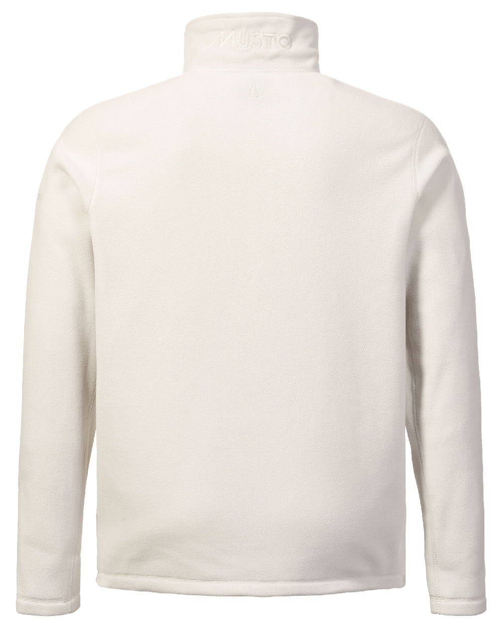 Glacier Grey coloured Musto Corsica Polartec 200gm Fleece 2.0 on White background 