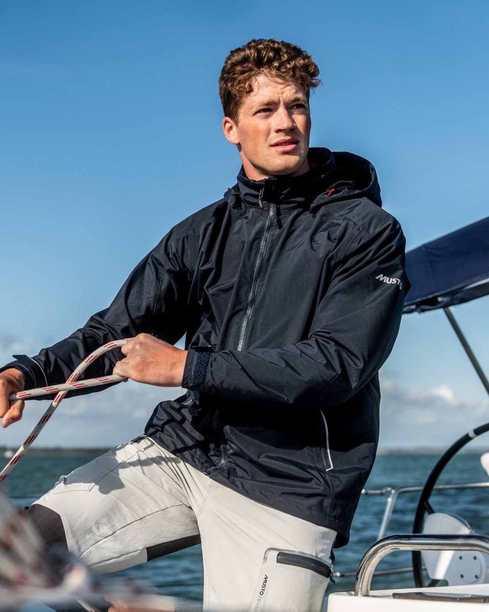 Musto Corsica Waterproof Jacket 2.0 in Black 