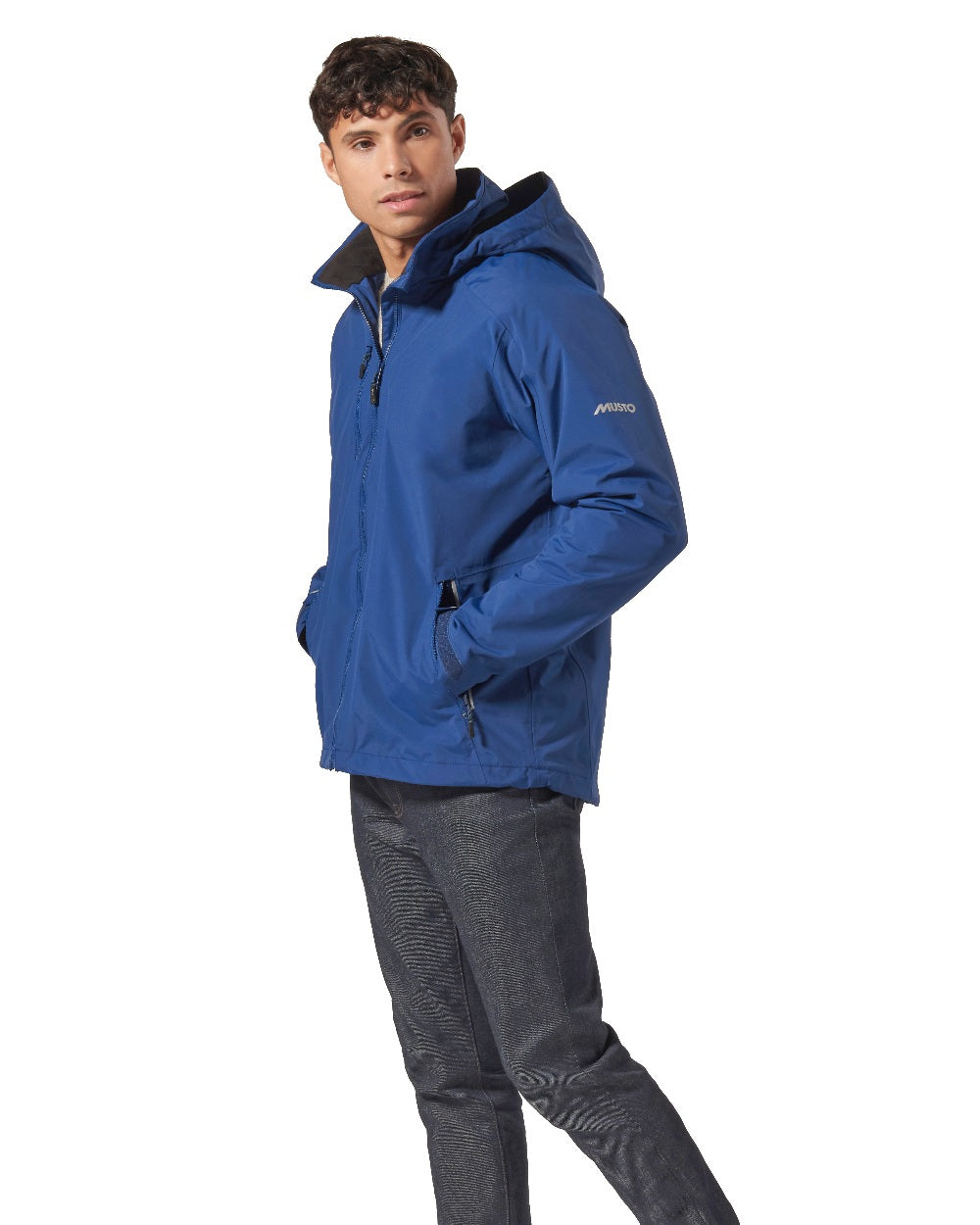 Musto Corsica Waterproof Jacket 2.0 in Dark Cobalt 