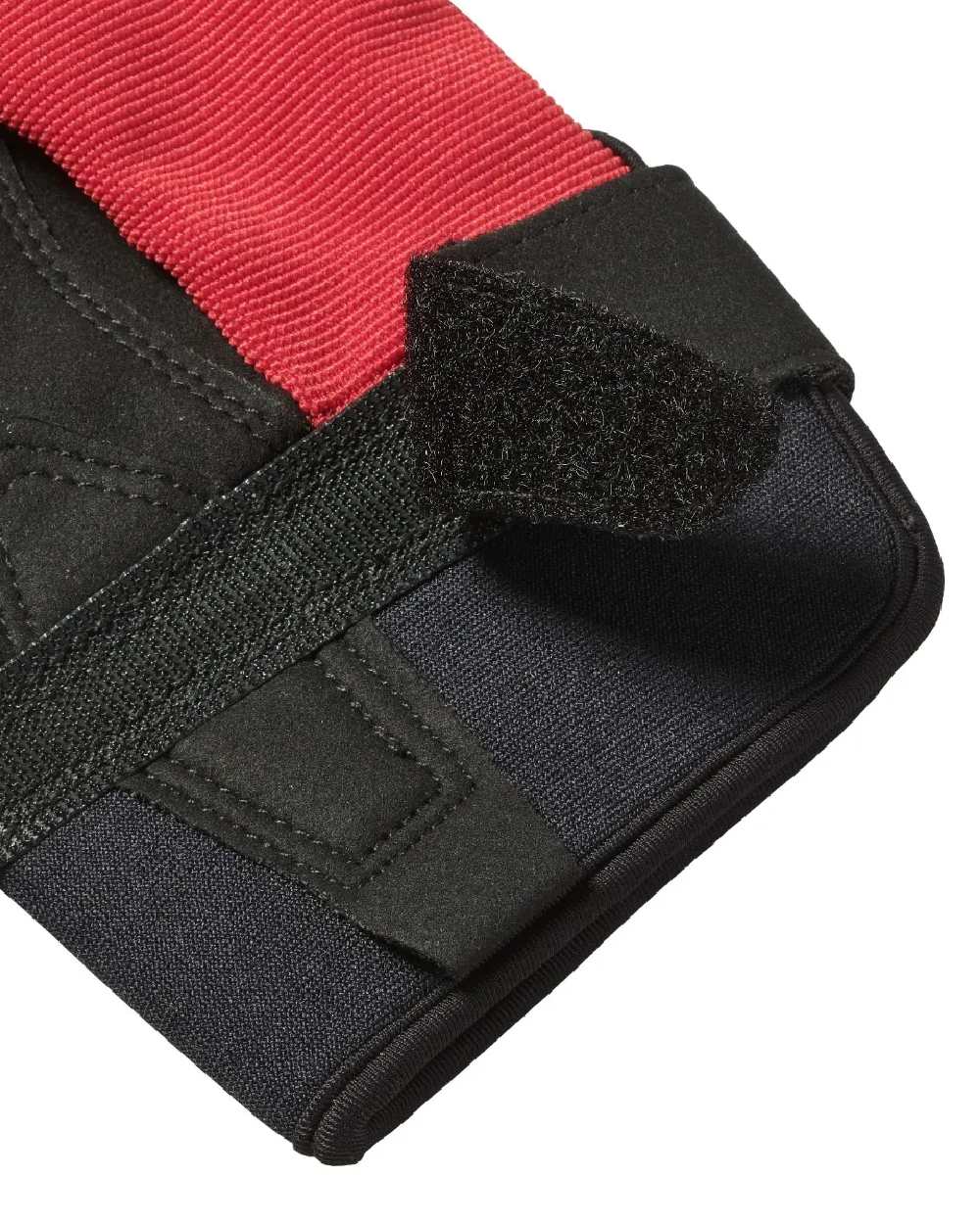 Musto Essential Sailing Long Finger Gloves in True Red 