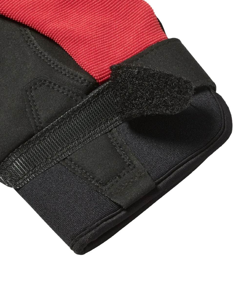 Musto Essential Sailing Short Finger Gloves in True Red 