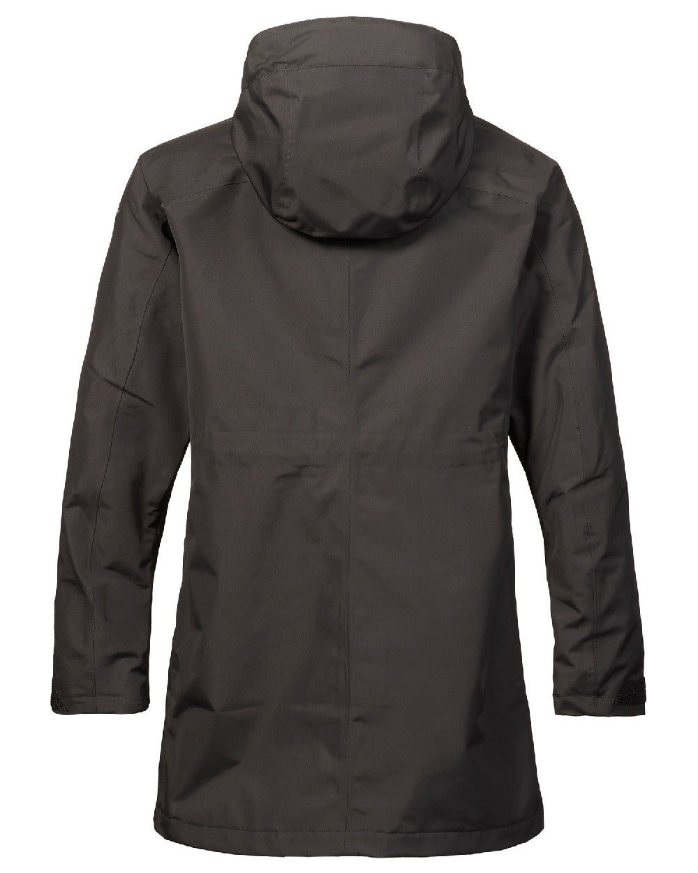 Black coloured Musto Ladies Sardinia Rain Jacket on White background 