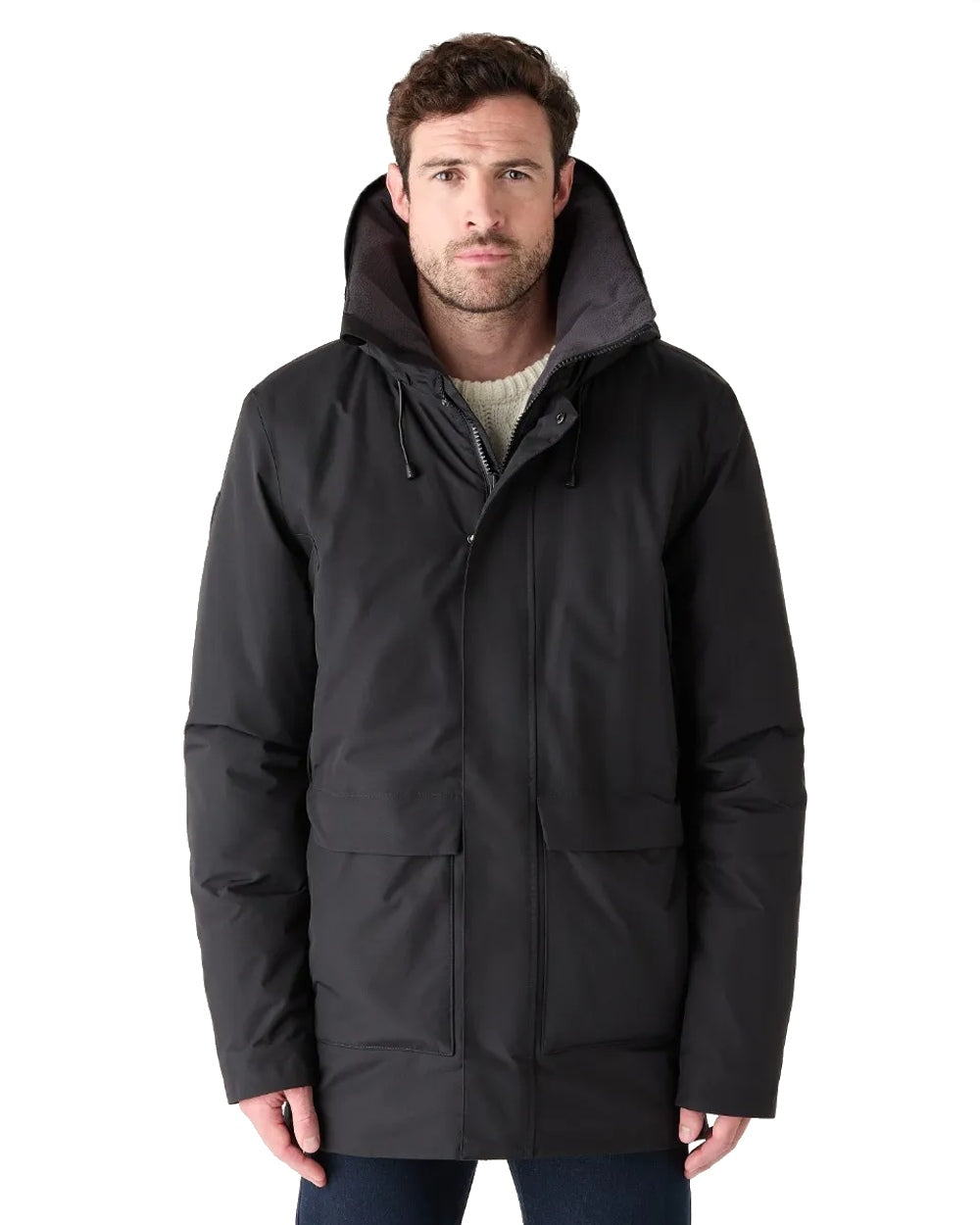 Musto Mens Headland Pertex Primaloft Parka in Black