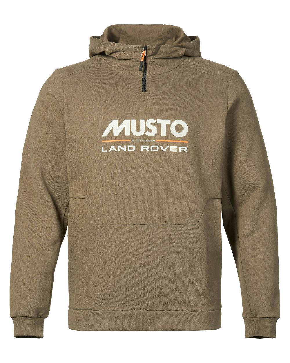 Musto Mens Land Rover Hoodie 2.0 in Crocodile 