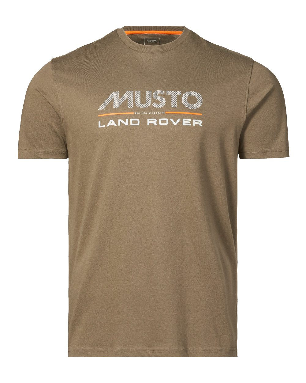 Musto Mens Land Rover Logo Short Sleeve T-Shirt 2.0 in Crocodile 