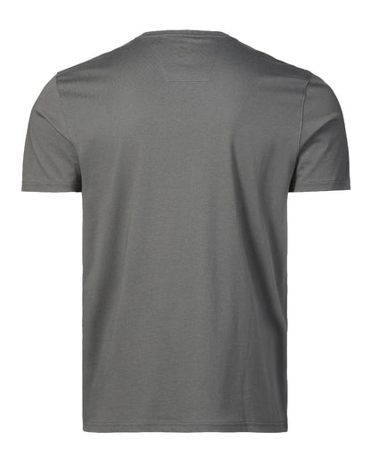 Musto Mens Land Rover Logo Short Sleeve T-Shirt 2.0 in Dark Grey 