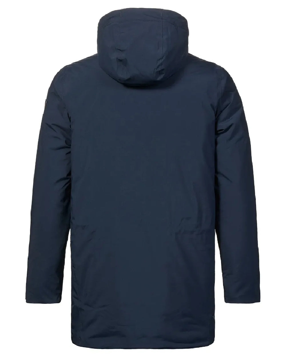 Musto Mens Marina Primaloft Long Rain Jacket in Navy