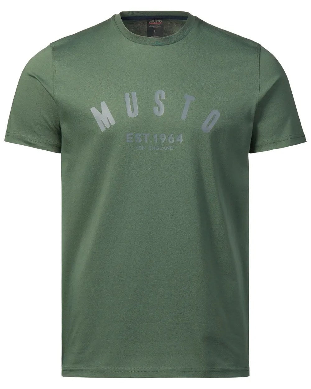 Musto Mens Marina Short Sleeve T-Shirt in Garden Topiary 