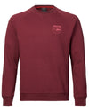 Musto Mens Marina Sweatshirt in Windsor Wine #colour_windsor-wine