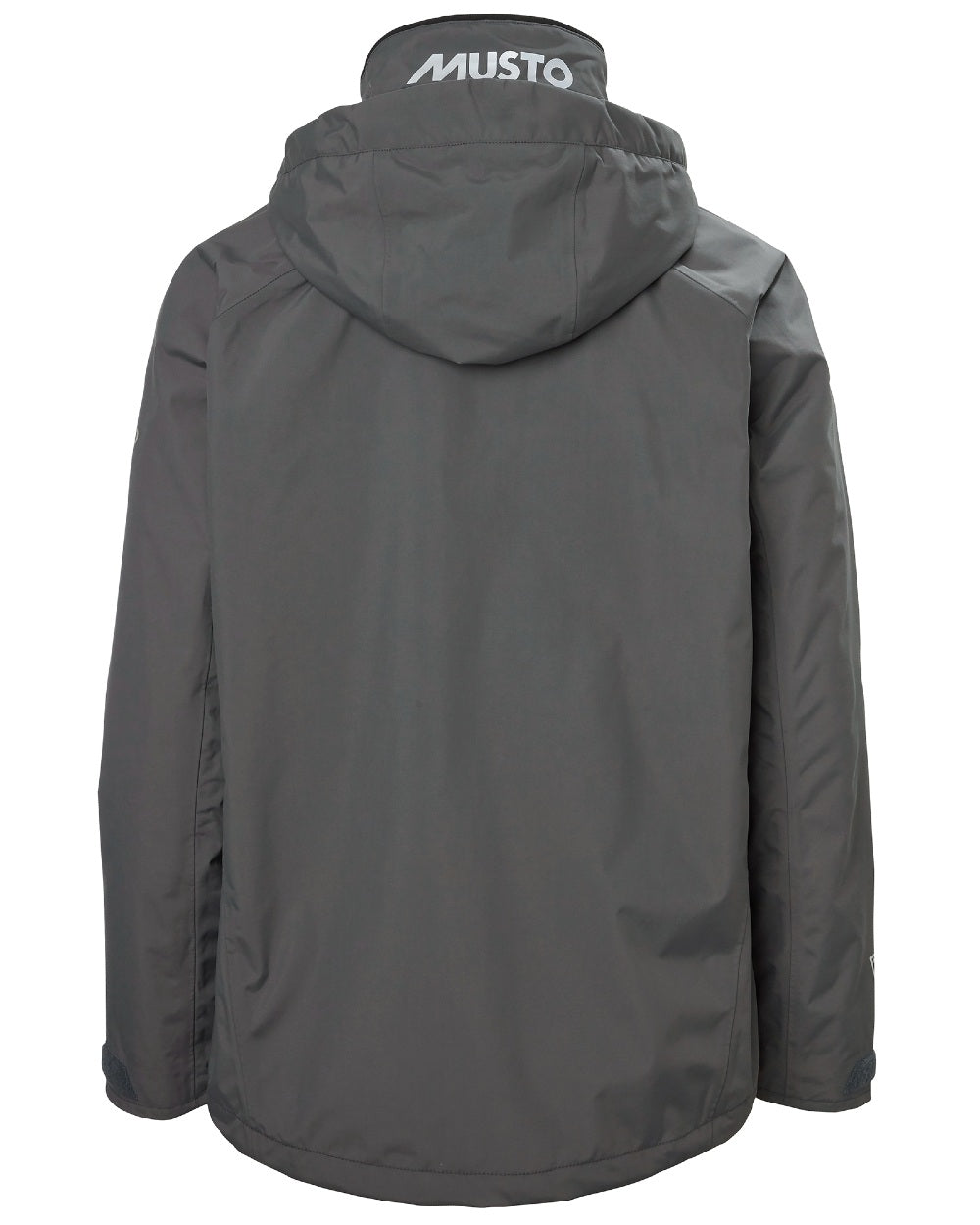 Charcoal coloured Musto Sarinia Jacket on White background 