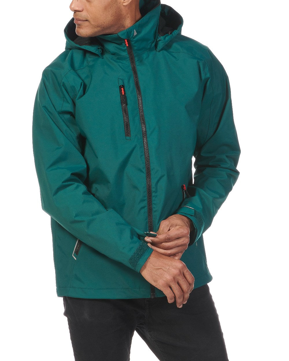 Deep Teal coloured Musto Sarinia Jacket on White background 