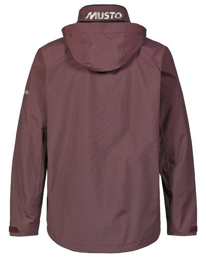 Fig coloured Musto Sarinia Jacket on White background 