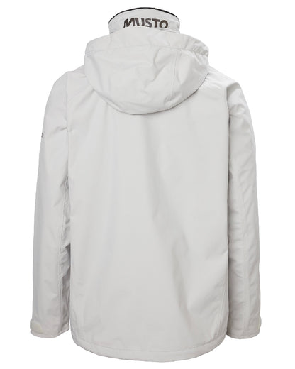 Platinum coloured Musto Sarinia Jacket on White background 