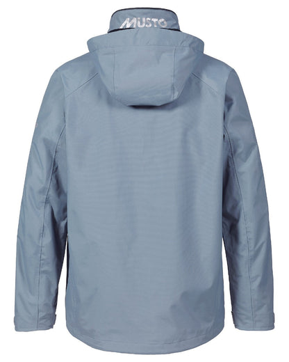 Slate Blue coloured Musto Sarinia Jacket on White background 