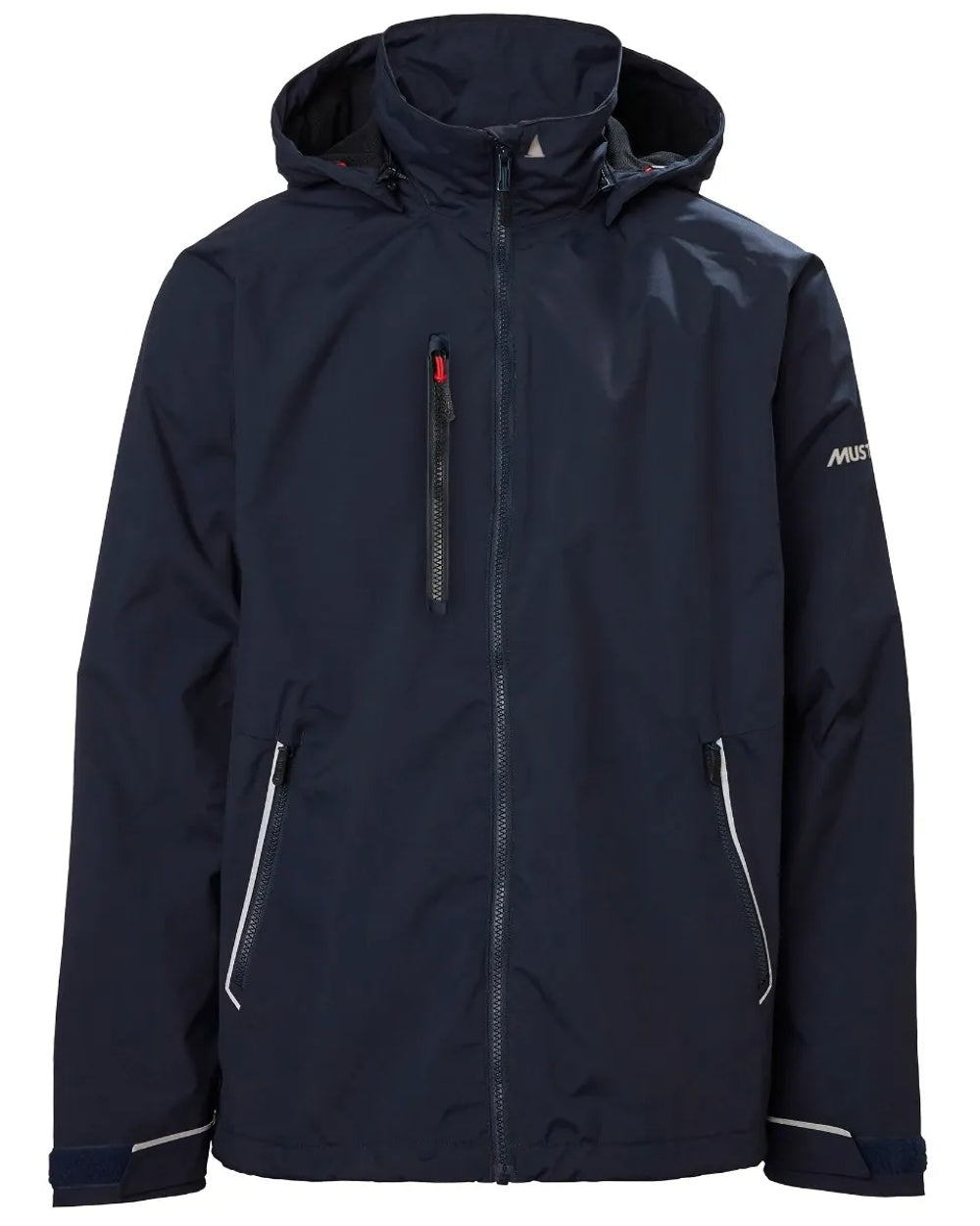 True Navy coloured Musto Sarinia Jacket on White background 