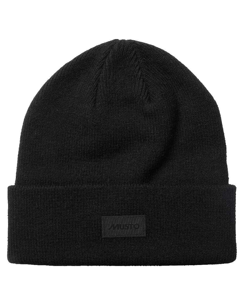 Musto Shaker Cuff Beanie in True Black 