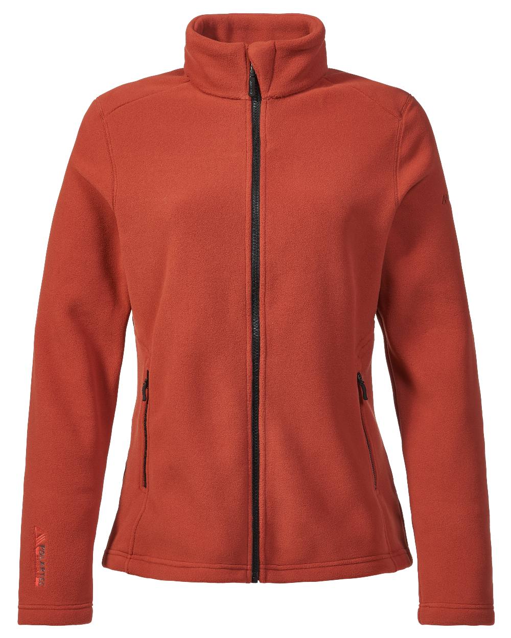 Musto Womens Corsica Polartec 200GM Fleece 2.0 in Burnt Henna 