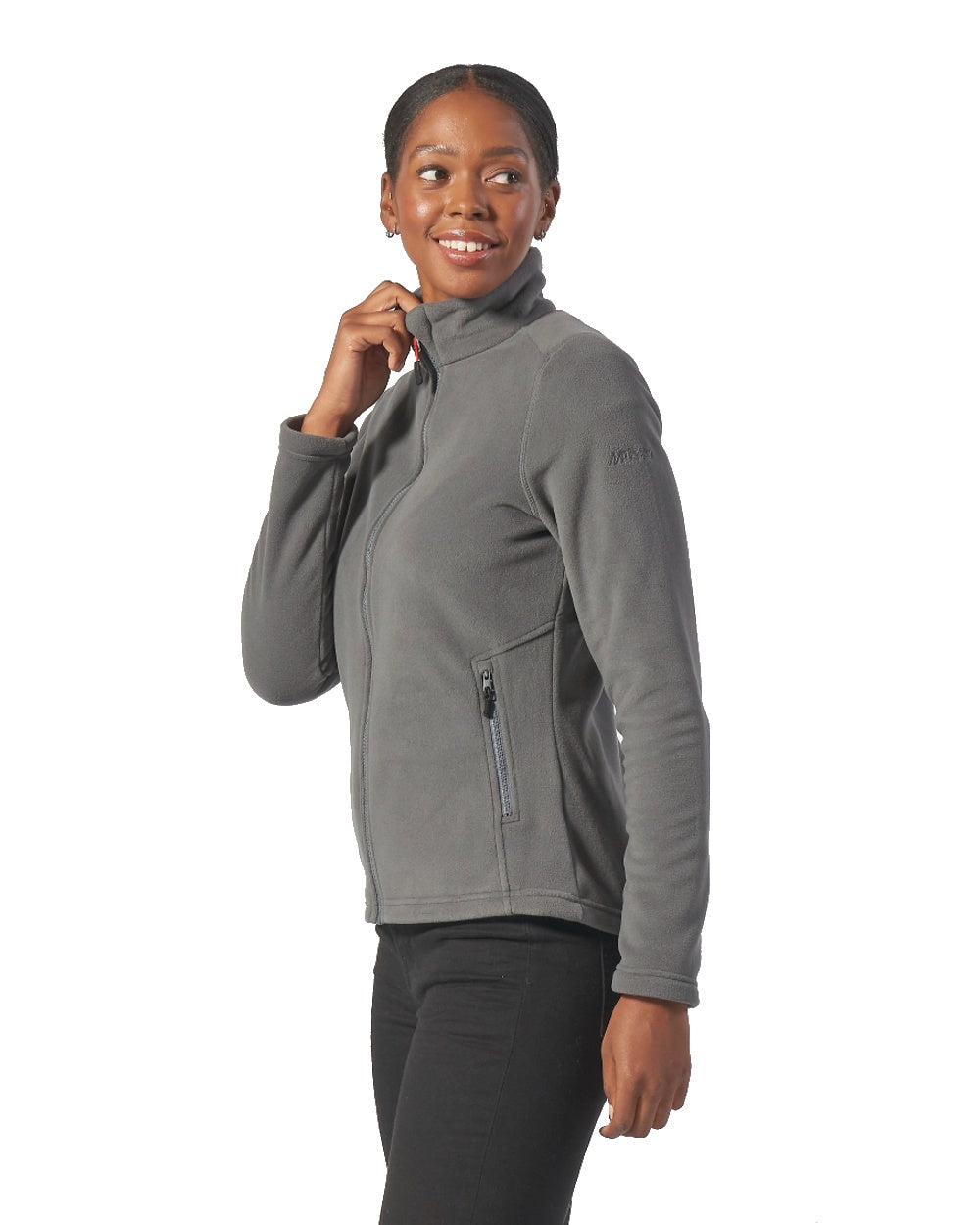 Musto Womens Corsica Polartec 200GM Fleece 2.0 in Charcoal 