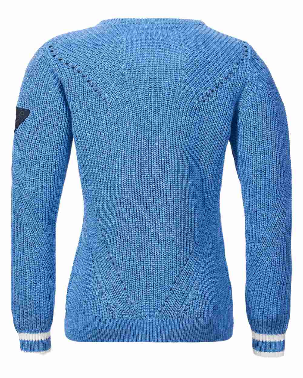 Musto Womens Marina Knit In Silver Lake Blue 