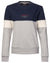 Musto Womens Marina Tri Colour Sweatshirt in Grey Melange #colour_grey-melange