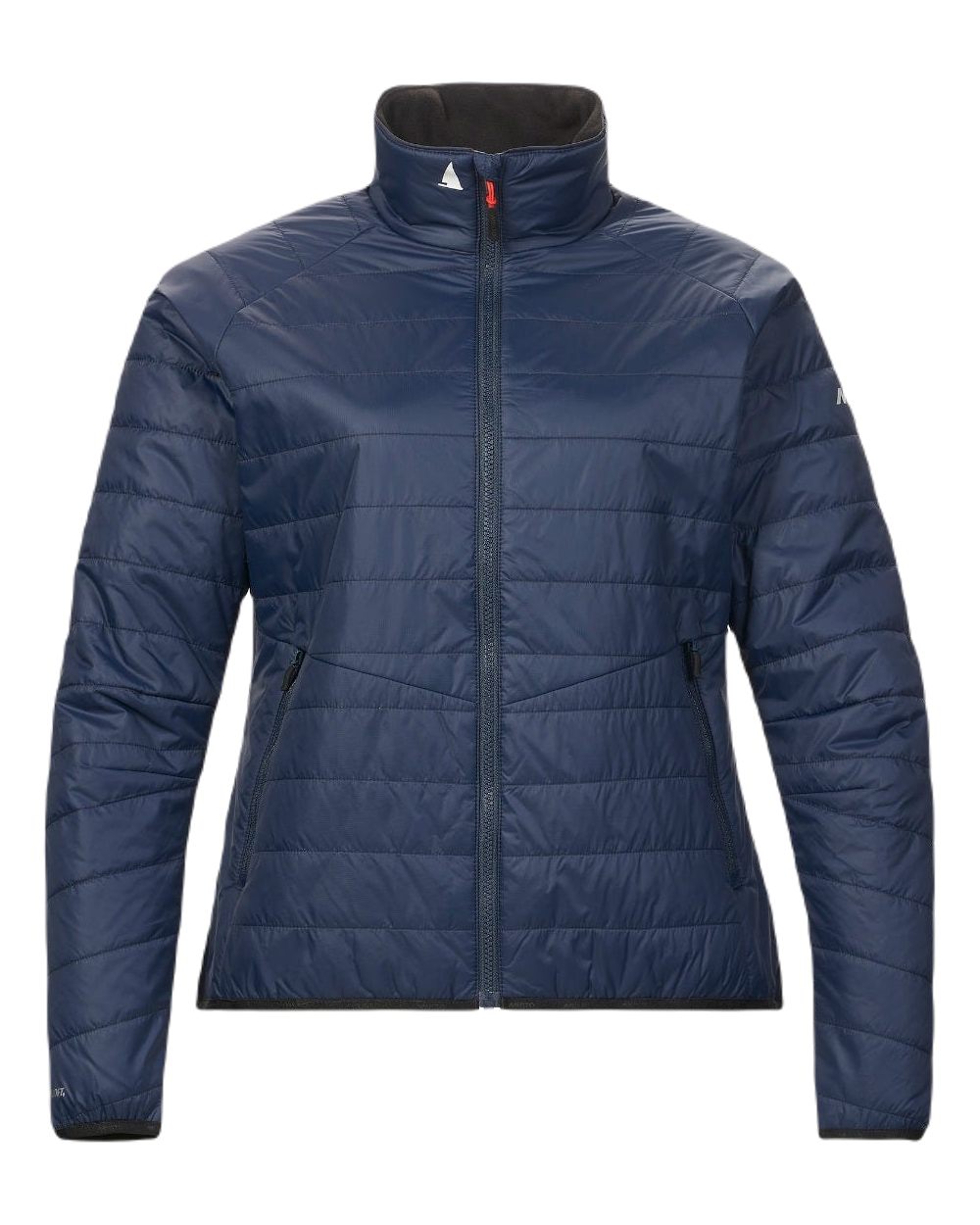 Navy Coloured Musto Womens Primaloft Jacket On A White Background 