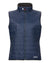 Navy Coloured Musto Womens Primaloft Vest On A White Background #colour_navy