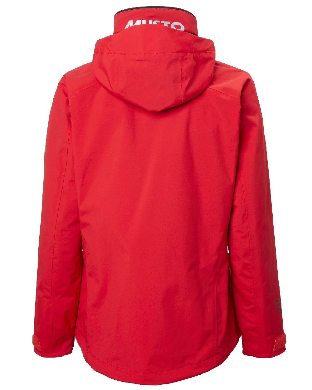 True Red coloured Musto Womens Sardinia Jacket 2.0 on White background 