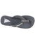 Musto Nautic Sandal in Ebony Platinum #colour_ebony-platinum