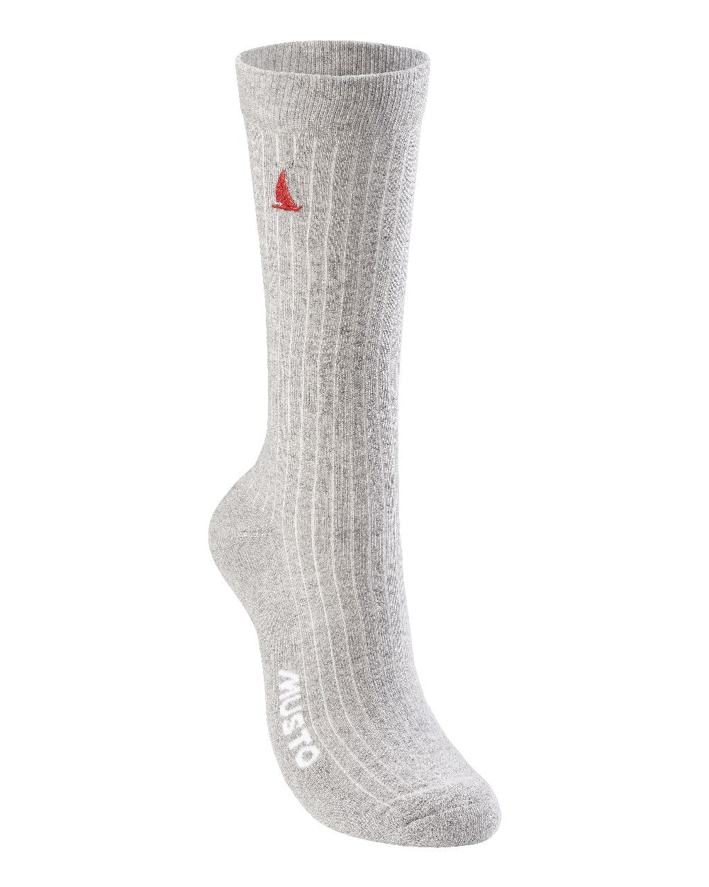 Musto Essential 2 Pack Socks in Grey Melange
