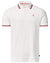 White coloured Musto Mens Evolution Pro Lite Short Sleeved Polo on White background #colour_white