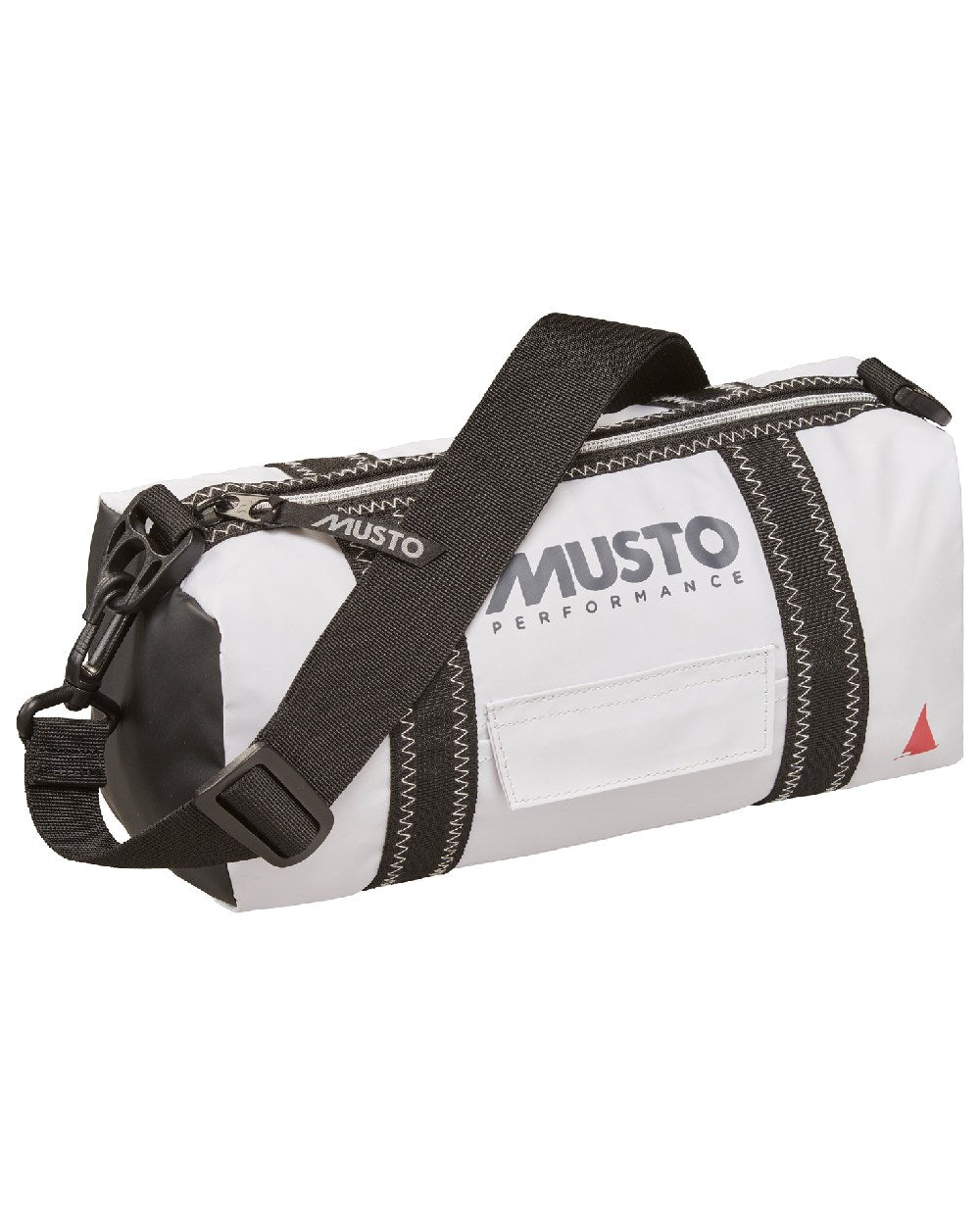 White coloured Musto Genoa Mini Carryall on White background 