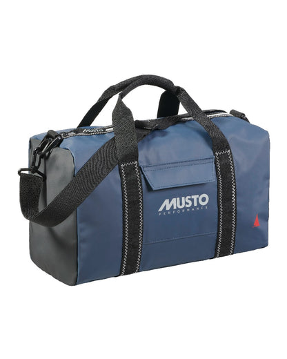 True Navy coloured Musto Genoa Small Carryall on White background 