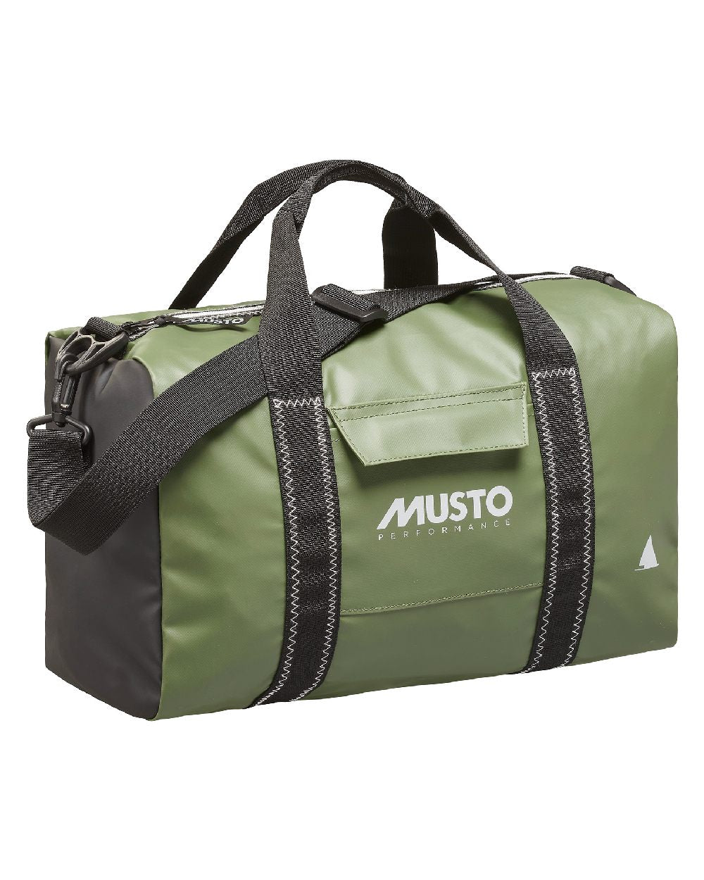 Sea Spray coloured Musto Genoa Small Carryall on White background 