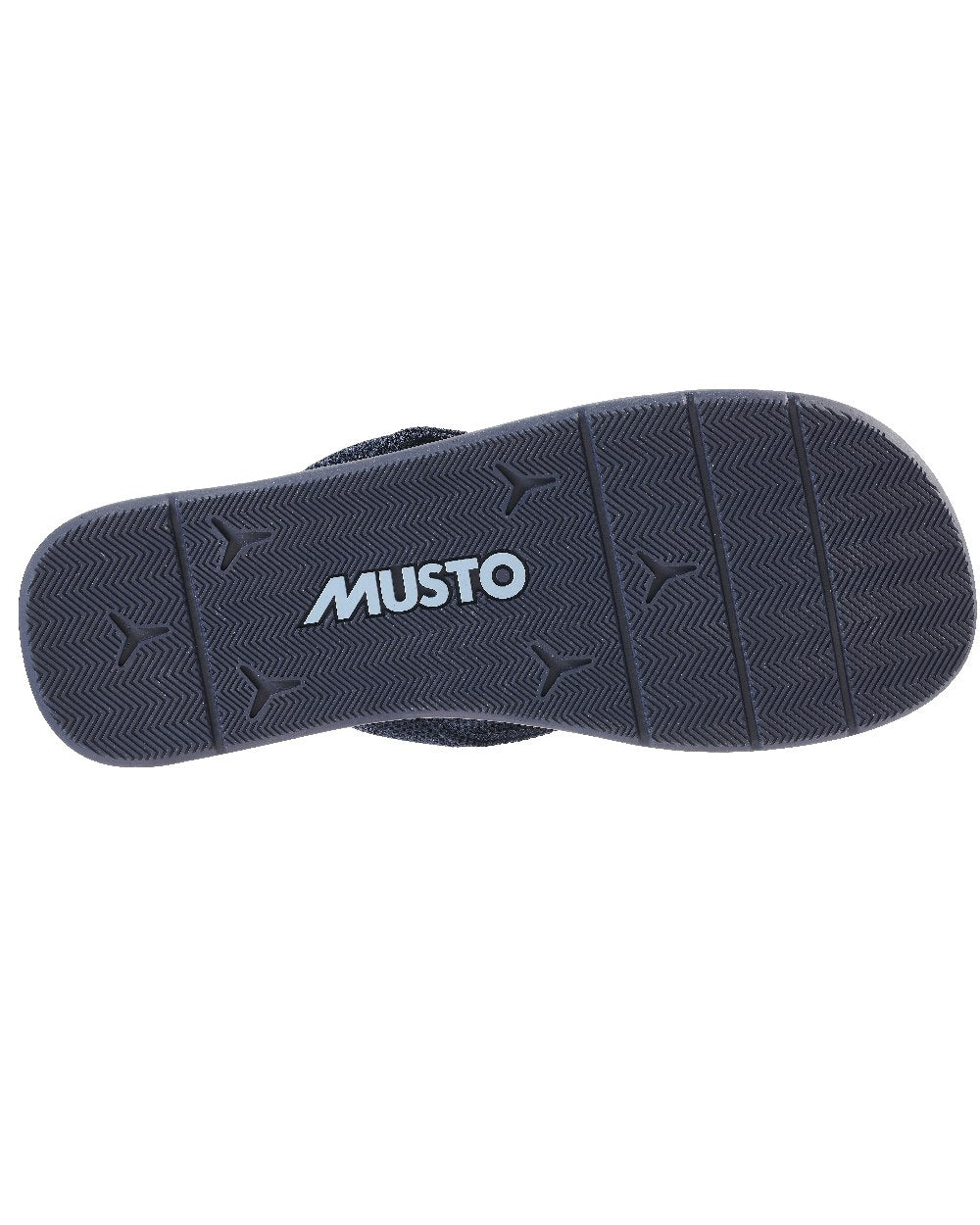 Musto Womens Nautic Sandals in True Navy Dusty Blue