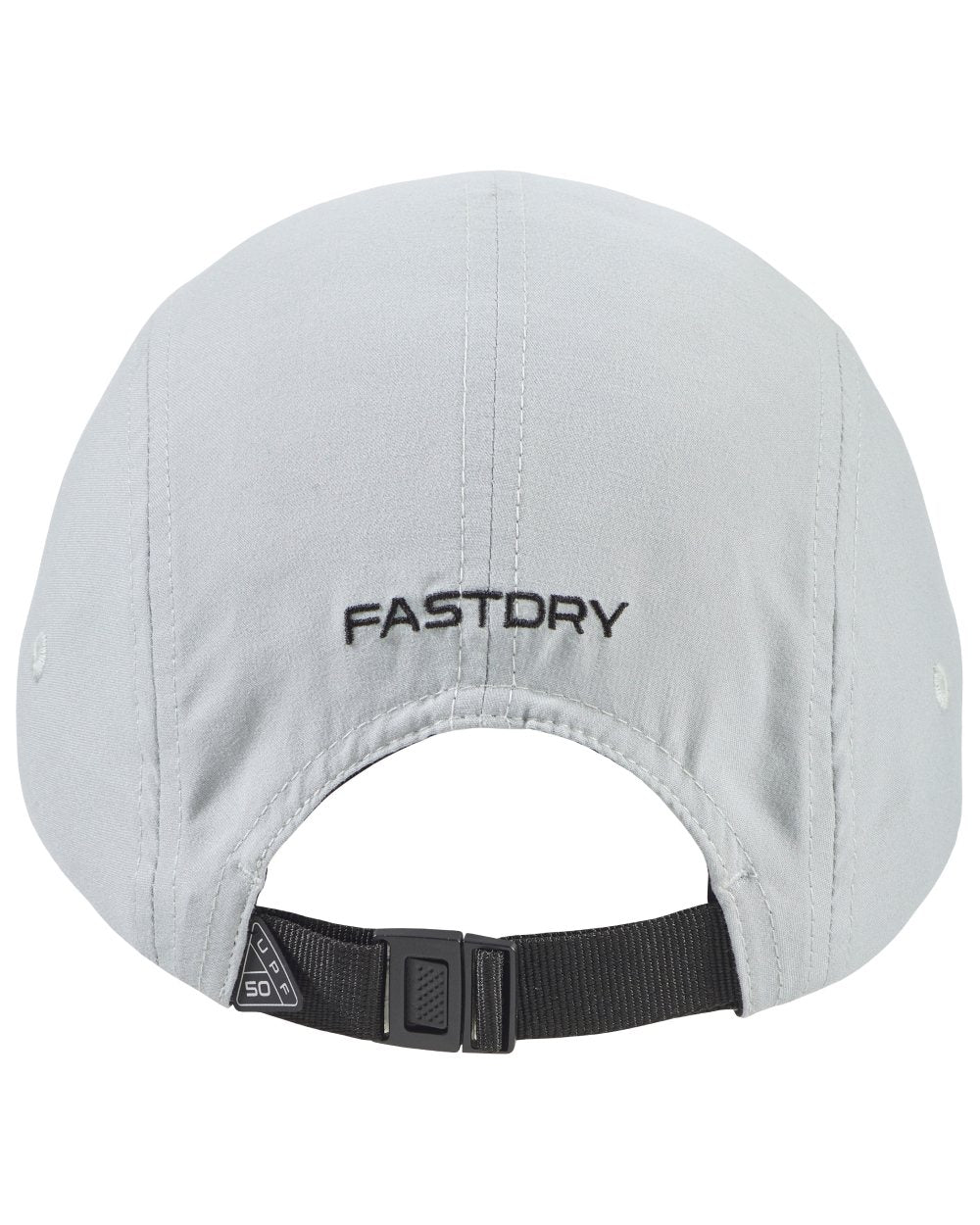 Quarry coloured Musto 5 Panel Short Peak Cap on white background 