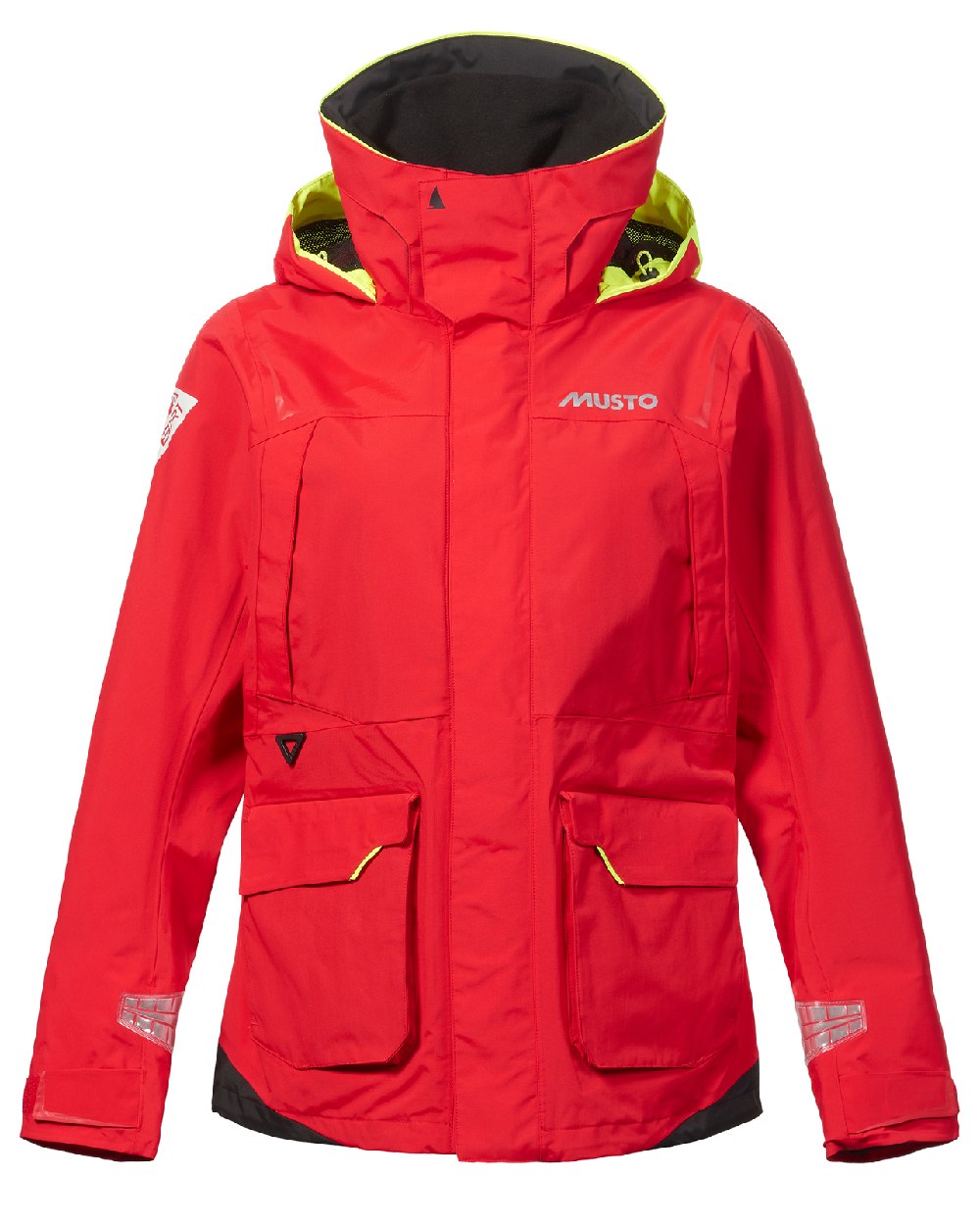 Musto Womens BR1 Channel Jacket in True Red 