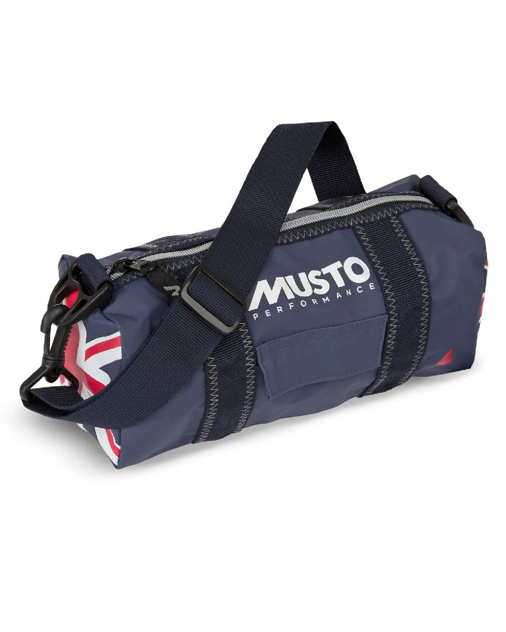 GBR Blue coloured Musto Genoa Mini Carryall on White background 